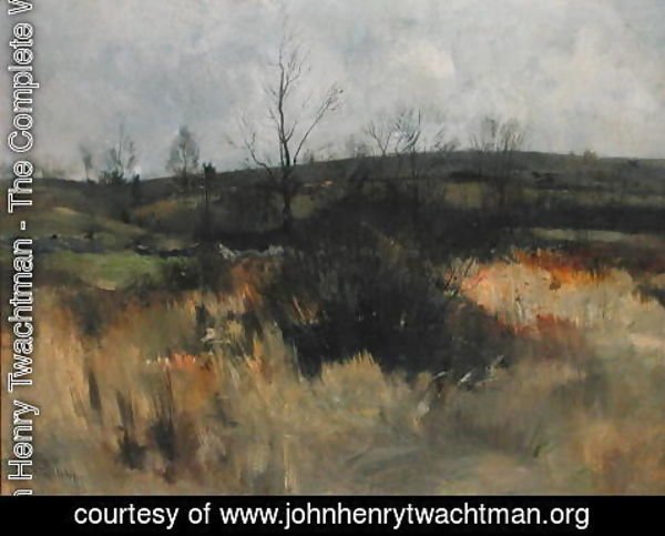 John Henry Twachtman - Landscape, 1889