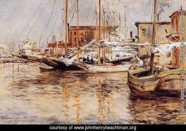 Oyster Boats, North River