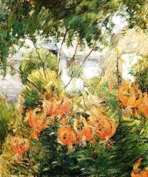 John Henry Twachtman - Tiger Lilies