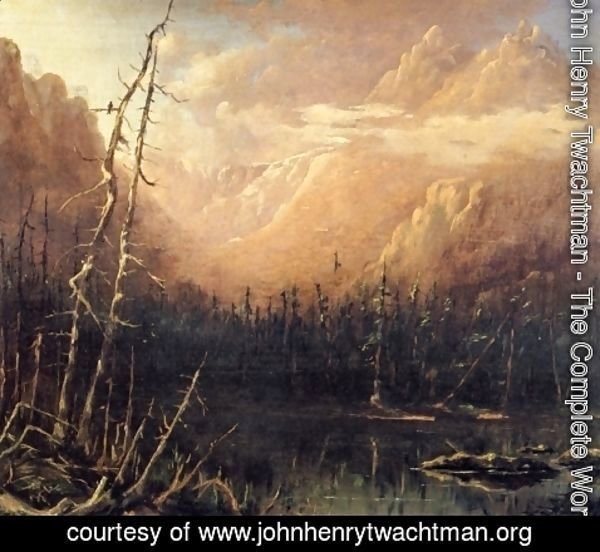 John Henry Twachtman - Tuckermans Ravine