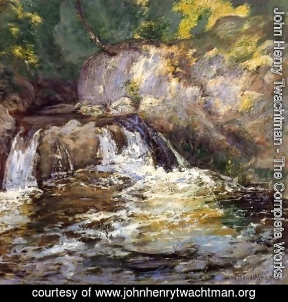 John Henry Twachtman - Waterfall