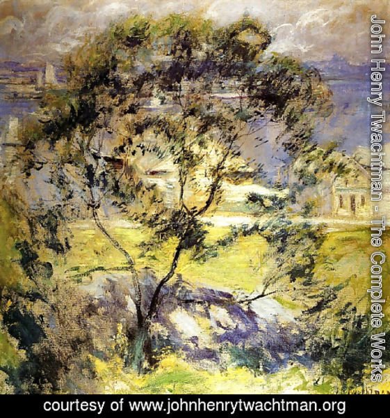 John Henry Twachtman - Wild Cherry Tree