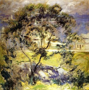John Henry Twachtman - Wild Cherry Tree