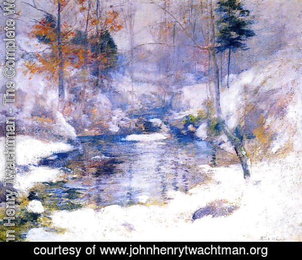 John Henry Twachtman - Winter Harmony