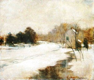 John Henry Twachtman - Winter In Cincinnati