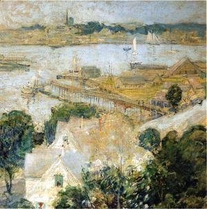 John Henry Twachtman - Gloucester Harbor 1900