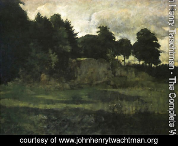 John Henry Twachtman - Landscape II