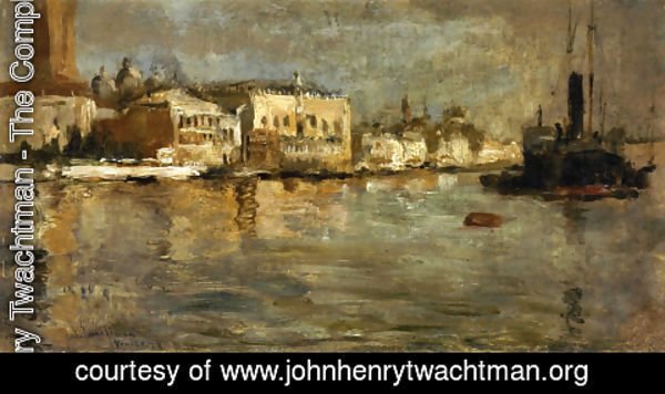 John Henry Twachtman - View of Venice I