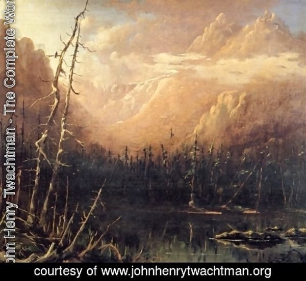 John Henry Twachtman - Tuckerman's Ravine