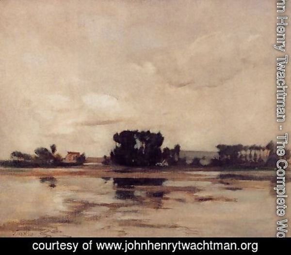 John Henry Twachtman - LEtang 1884