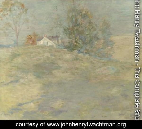 John Henry Twachtman - Golden Landscape