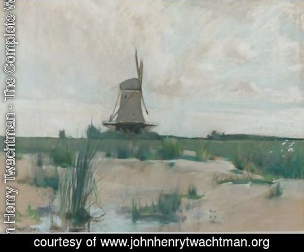 John Henry Twachtman - The Windmill