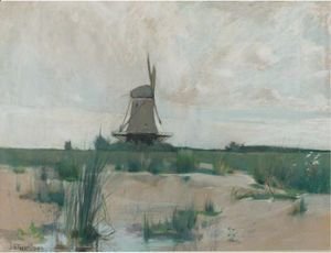 John Henry Twachtman - The Windmill