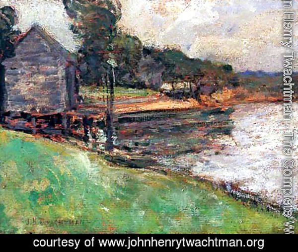 John Henry Twachtman - Landscape 4