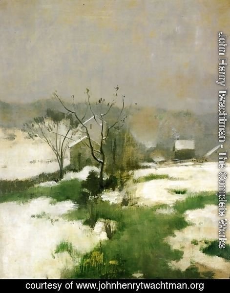 John Henry Twachtman - An Early Winter