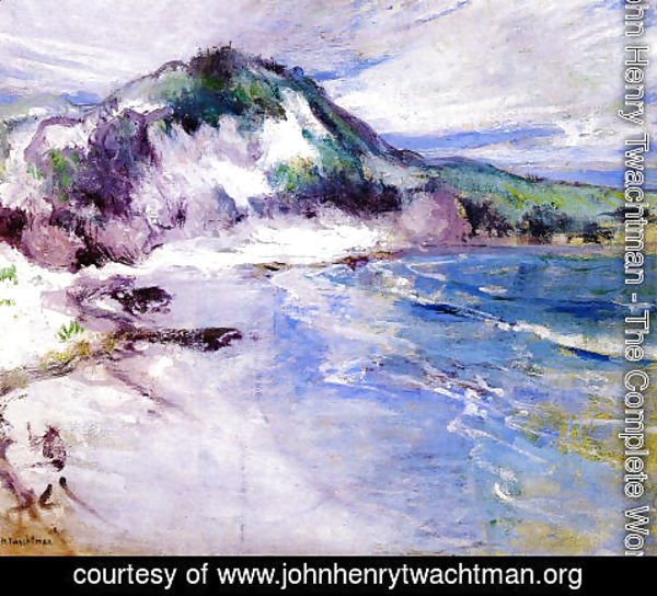 John Henry Twachtman - Beach At Squam