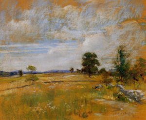 John Henry Twachtman - Connecticut Landscape