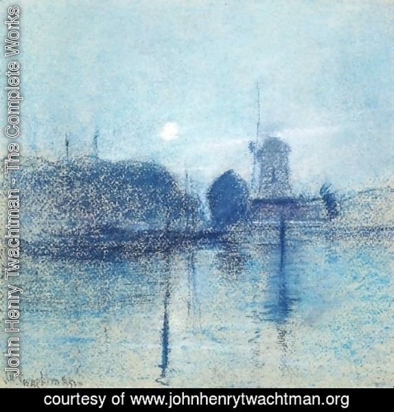John Henry Twachtman - Dutch Landscape