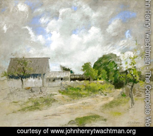 John Henry Twachtman - Farm Scene