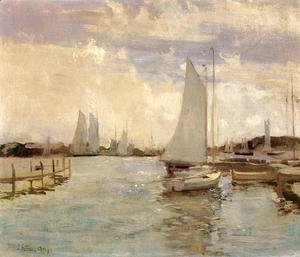 John Henry Twachtman - Gloucester Harbor2