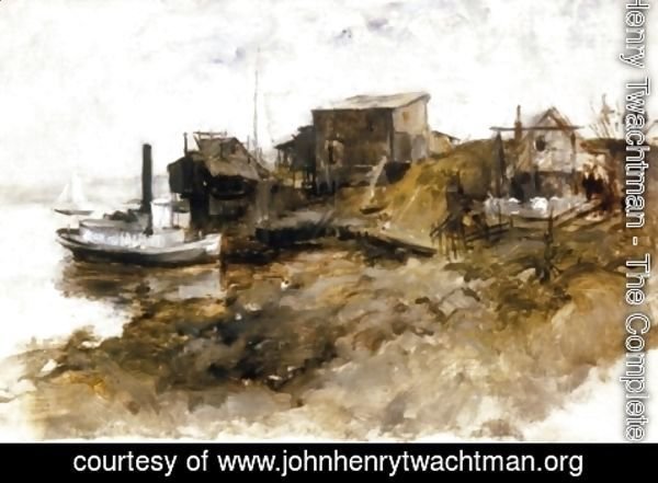 John Henry Twachtman - Harbor View
