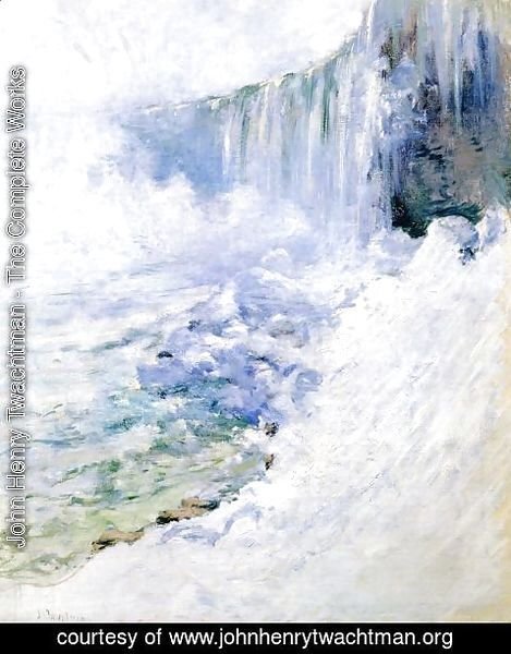 John Henry Twachtman - Niagara In Winter