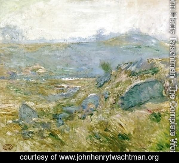 John Henry Twachtman - November Haze Aka Upland Pastures