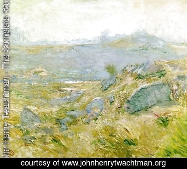 John Henry Twachtman - Upland Pastures
