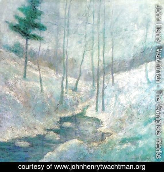 John Henry Twachtman - Winter Landscape