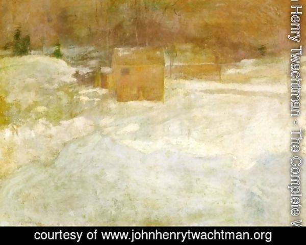 John Henry Twachtman - Winter Landscape3